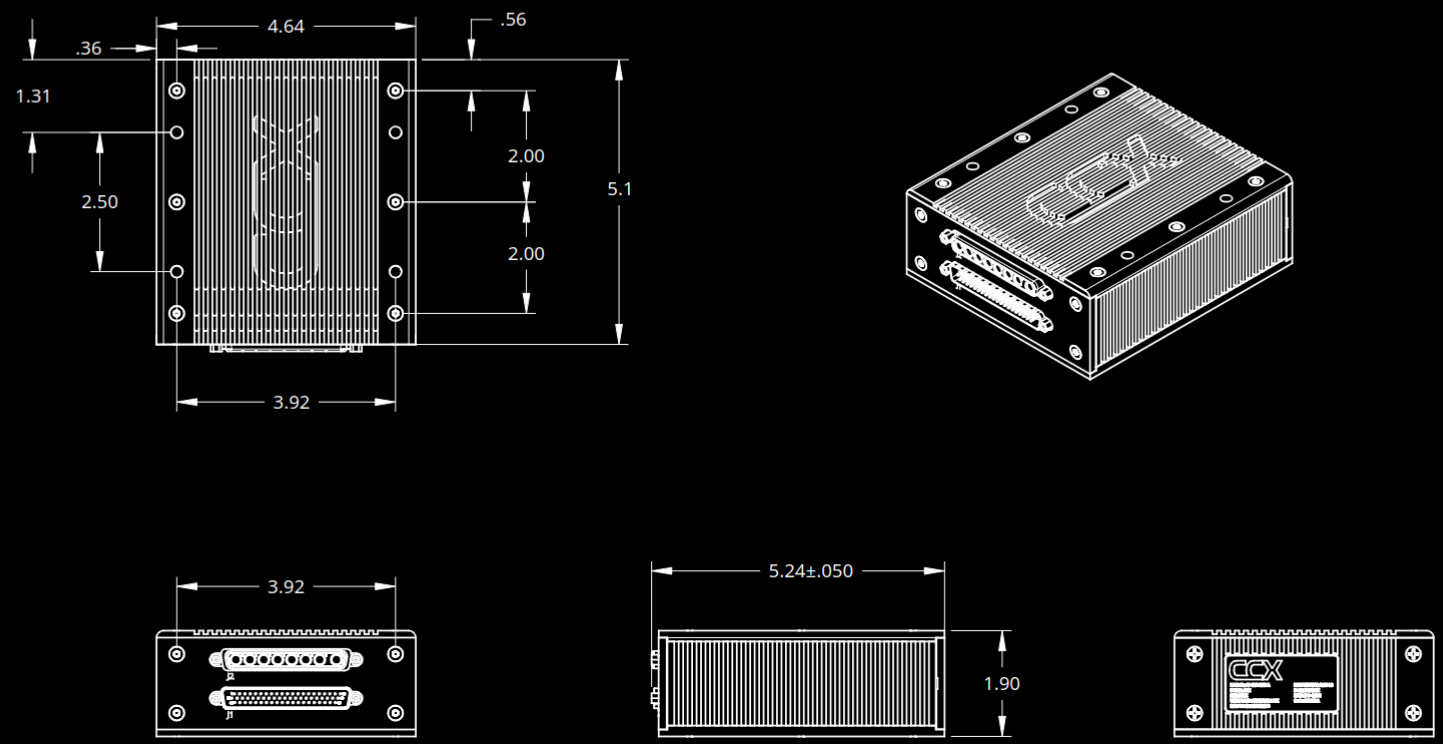 AP-250 Outer Dimmensions