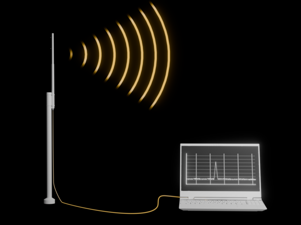 SDR transmitting from laptop